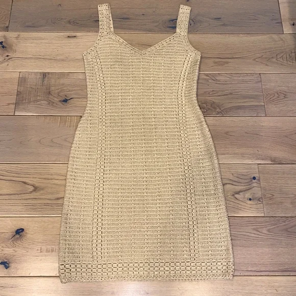 Elie Tahari | Dresses | Elie Tahari Crochet Tangold Dress | Poshmark